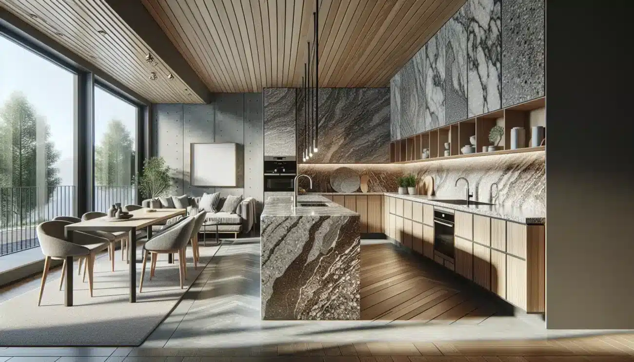 Steinhåndverk for moderne hjem – inspirasjon og tips til unike interiørløsninger – illustrasjon