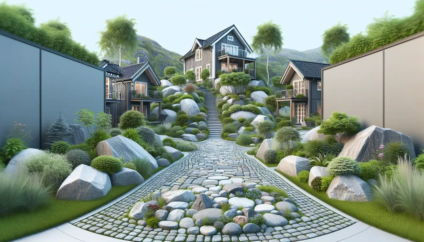 Naturstein som underlag for bilvei og tun &ndash; fordeler og ulemper du b&oslash;r vite om &ndash; illustrasjon 1