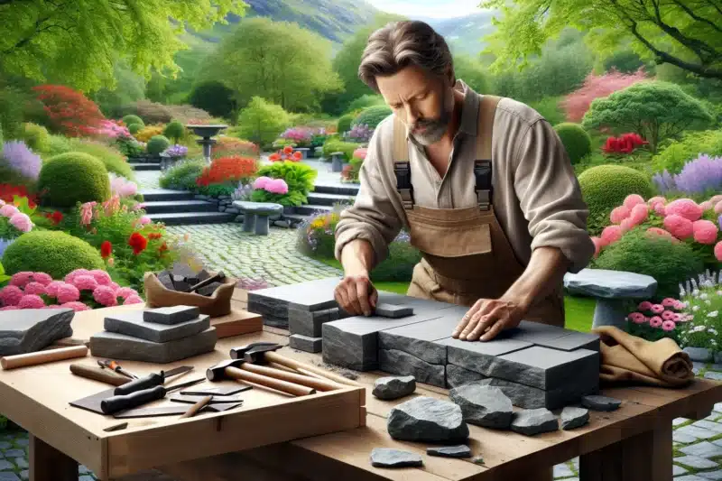 Hvordan lage en steinbenk til hagen: trinnvis guide til planlegging, materialer og bygging
