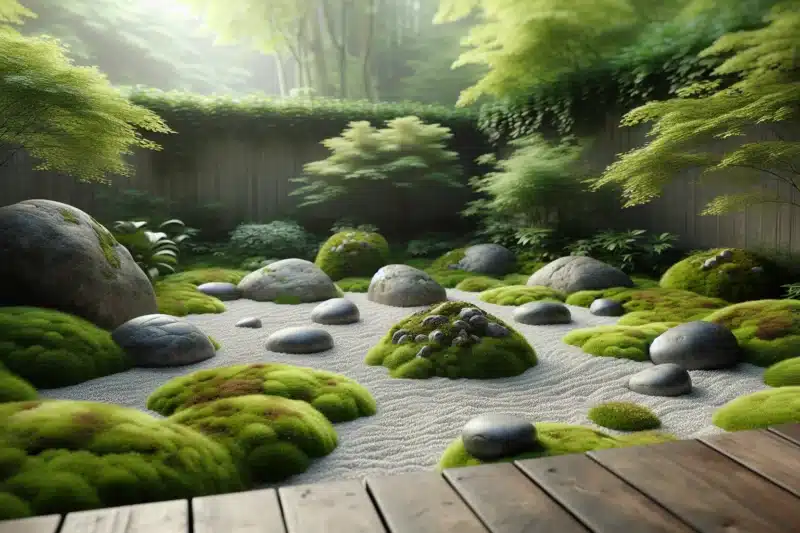 Slik bruker du stein for å skape en zen-hage: guide til balanse, rytme og ro i uterommet
