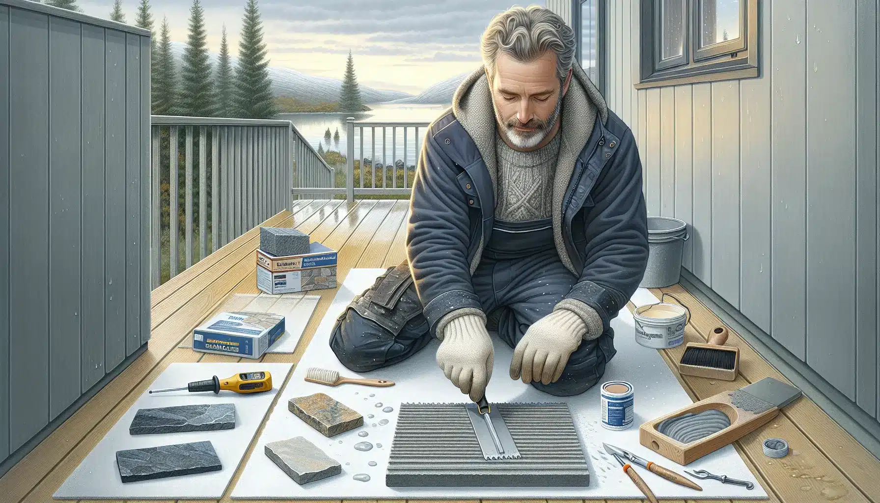 De beste teknikkene for &aring; lime og feste stein &ndash; illustrasjon 1