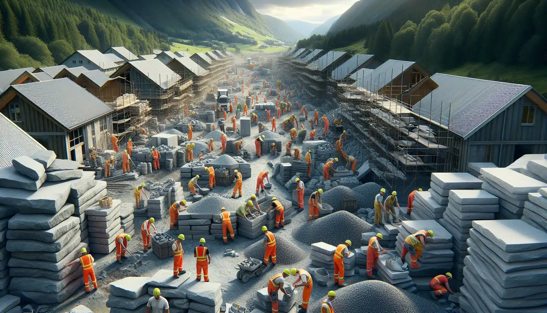 Fordelene med &aring; bruke resirkulert stein: milj&oslash;gevinster, lavere kostnader og h&oslash;y kvalitet &ndash; illustrasjon 1