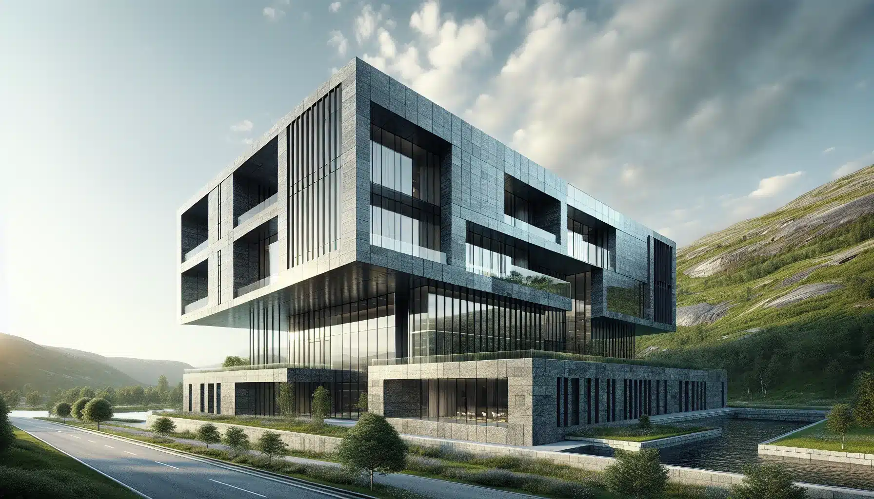 Hvordan bruke stein for &aring; skape en moderne fasade: materialvalg, design og vedlikehold &ndash; illustrasjon 1