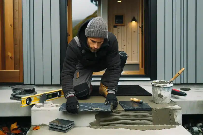 De beste teknikkene for å lime og feste stein