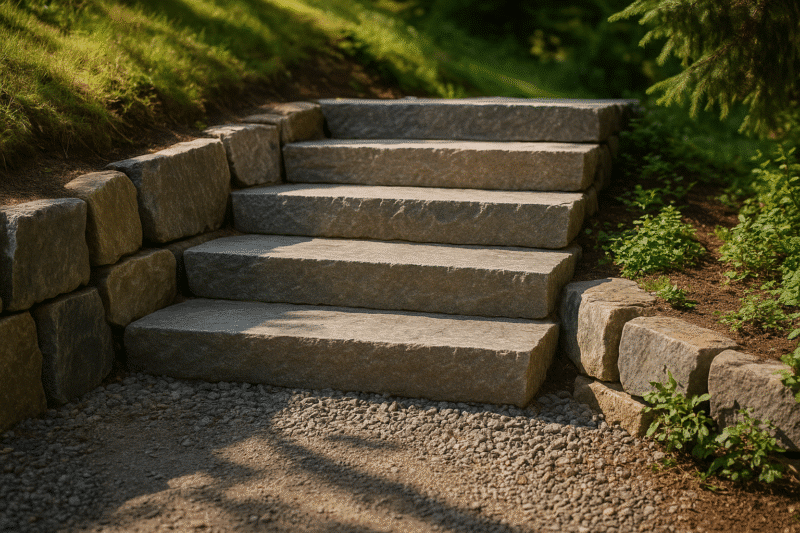 Slik lager du steintrapper som varer i generasjoner