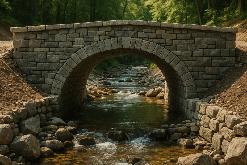 Slik bygger du en steinbro: en guide til planlegging, materialer og vedlikehold