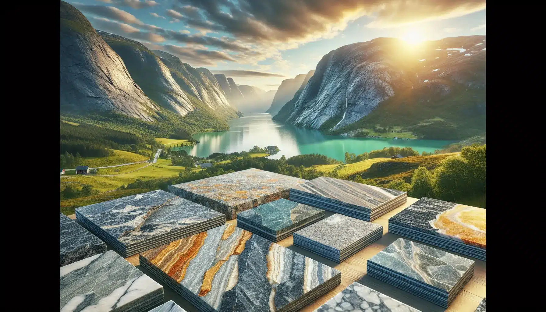 De mest milj&oslash;vennlige steinmaterialene p&aring; markedet: guide til kortreist, holdbar kvalitet &ndash; illustrasjon 1