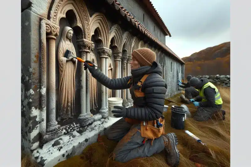 De beste teknikkene for å restaurere historiske steinmonumenter