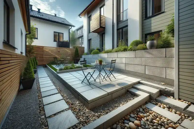 Hvordan velge riktig stein for små hager: plassbesparende og estetiske løsninger