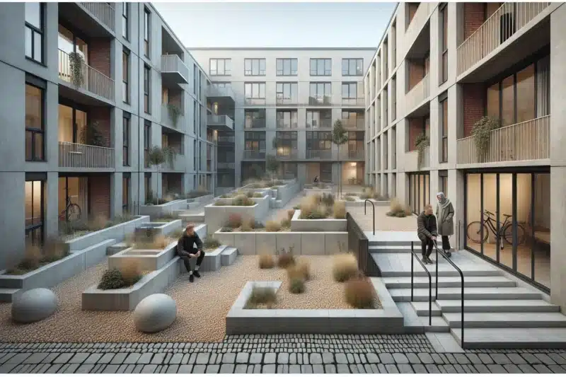 Stein i urbane uterom: praktiske og estetiske løsninger for byhager