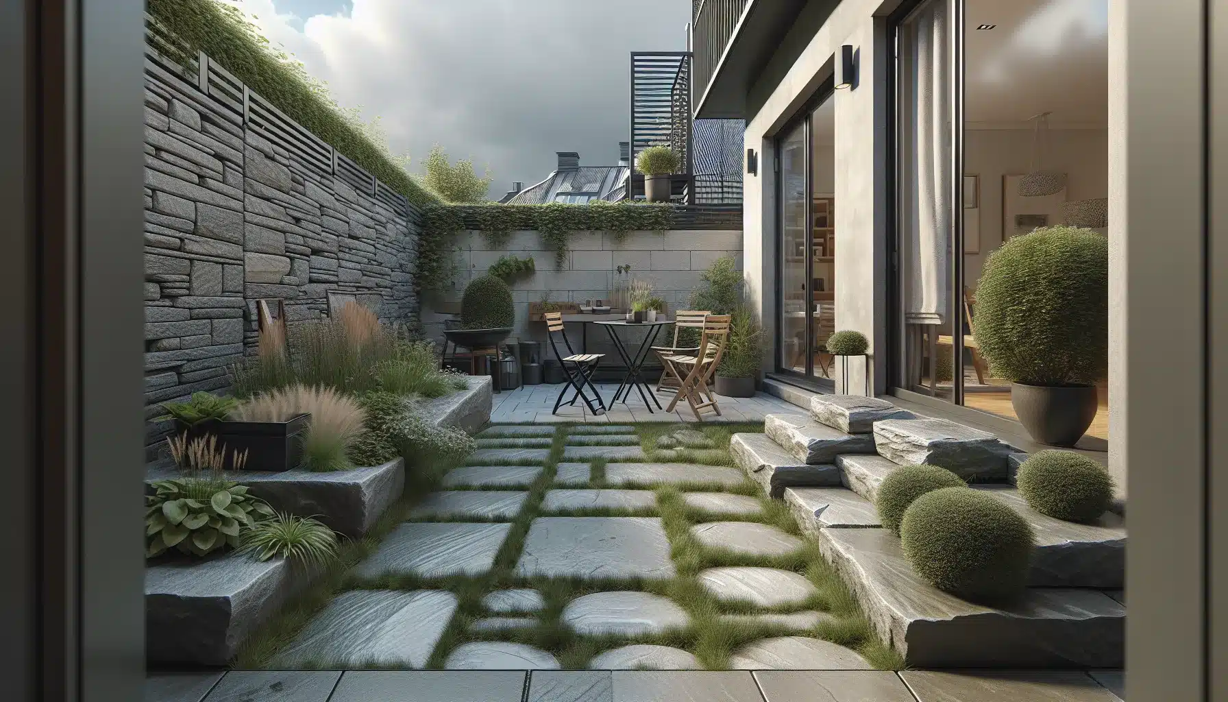 Hvordan velge riktig stein for sm&aring; hager: plassbesparende og estetiske l&oslash;sninger &ndash; illustrasjon 1